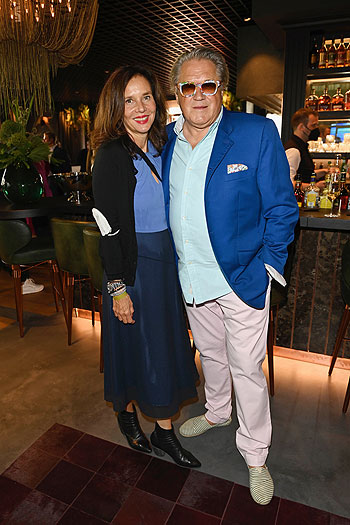 Karin und Michael Brandner beim VIP Opening des WACA Restaurant in der Motorworld München Agency People Image (c) Michael Tinnefeld 